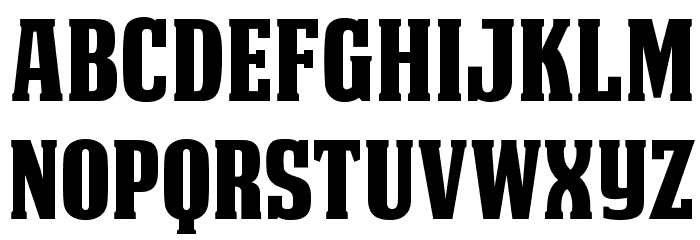 DEATHE MAACH NCV Font LOWERCASE