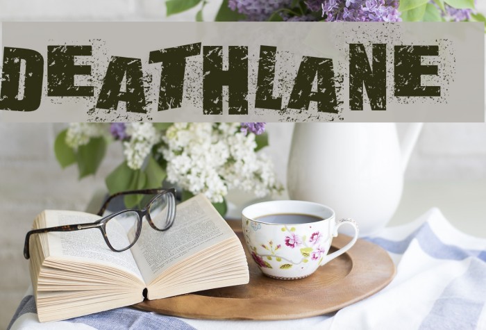 DEATHLANE Font examples