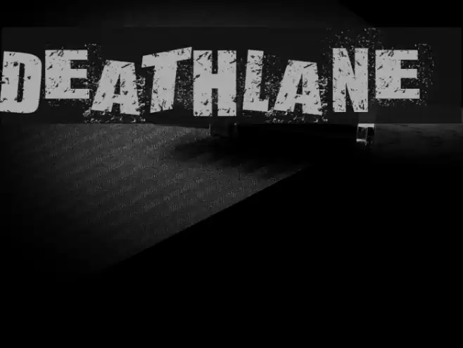 DEATHLANE Font examples