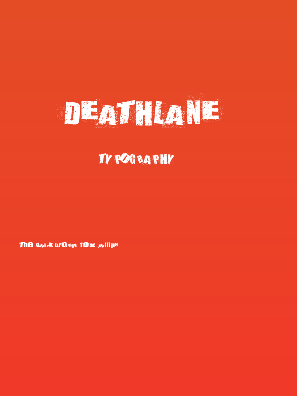 DEATHLANE Poster