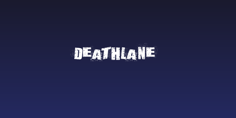 DEATHLANE Social Header