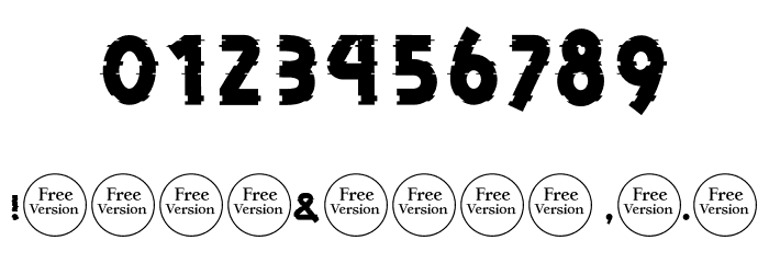 DEBUG FREE TRIAL Font OTHER CHARS