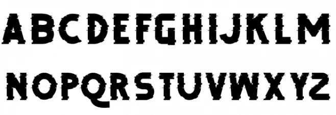 DEBUG FREE TRIAL Шрифта ВЕРХНИЙ