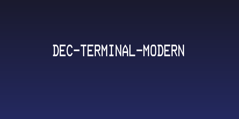 DEC-Terminal-Modern Social Header
