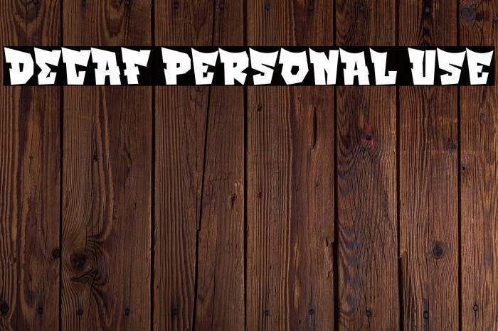 DECAF Personal Use Example 3