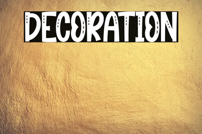 DECORATION1 Example 2