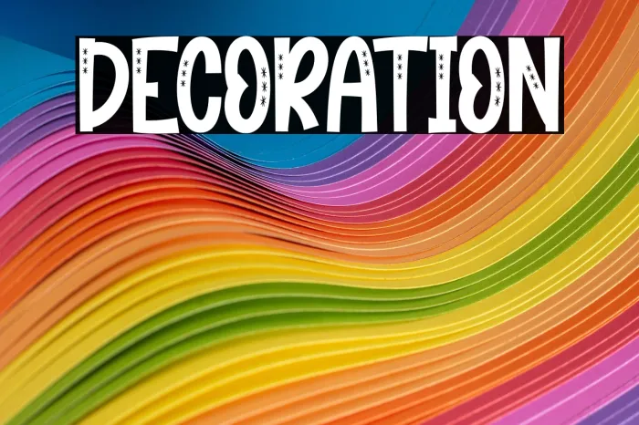 DECORATION1 Example 3