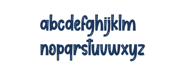 DECORATION1 Lowercase