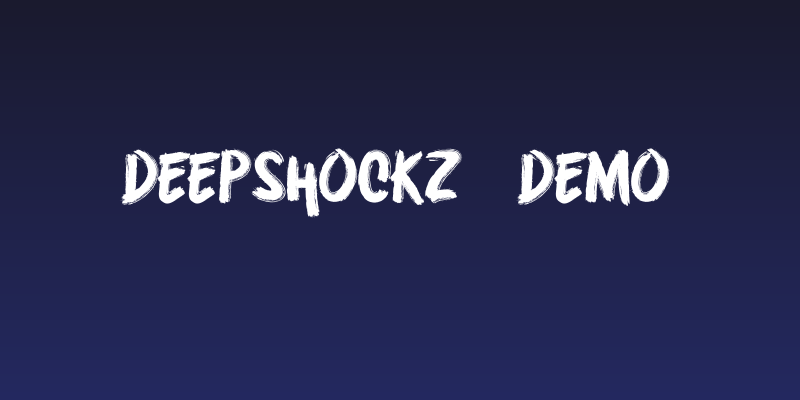 DEEPSHOCKZ   DEMO Social Header