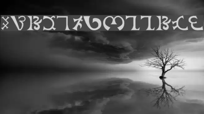 DEEnoch Font examples