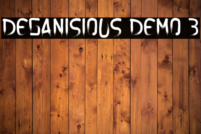 DEGANISIOUS DEMO 3 Example 1