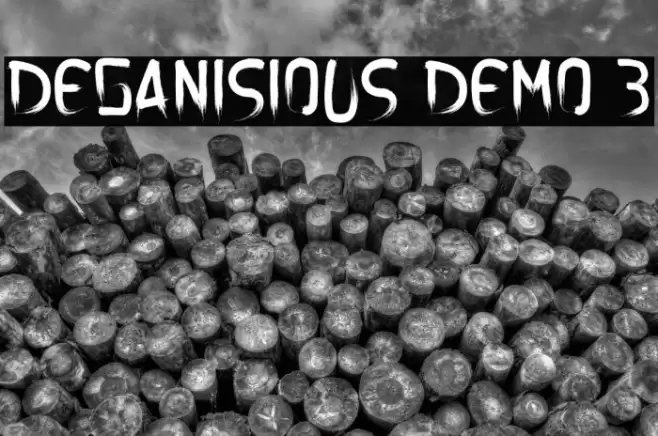 DEGANISIOUS DEMO 3 Font examples