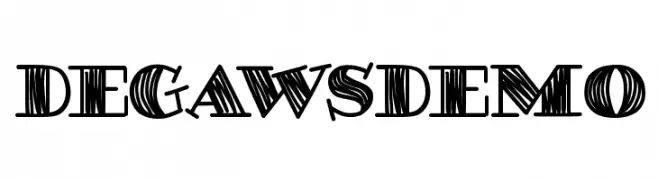 DEGAWS Demo  Free Fonts Download