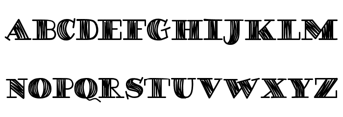 DEGAWS Demo Font LOWERCASE