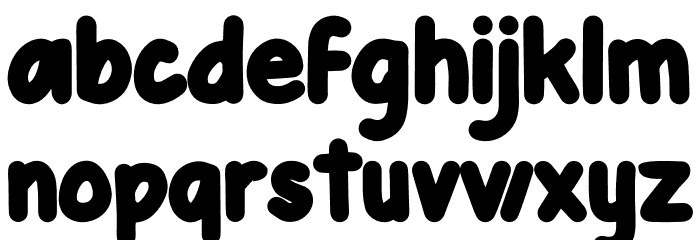 DEL PIPPO Schriftart Kleinbuchstaben