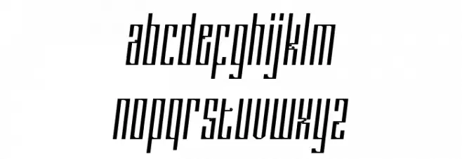 DELACRUZ Personal Use Font Litere mici