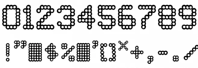 DELAYED Font OTHER CHARS