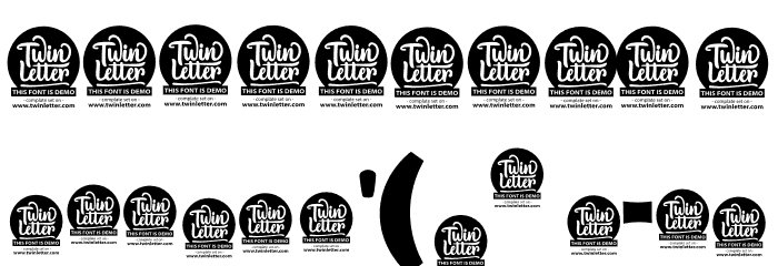 DELLIGER Personal Use Font OTHER CHARS