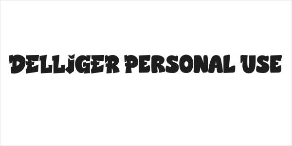 DELLIGER Personal Use Logo