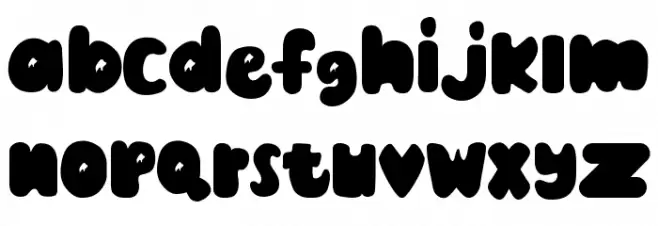 DELMANO MORELLI フォント 小文字
