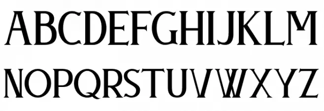 DELOVA Schriftart Groß