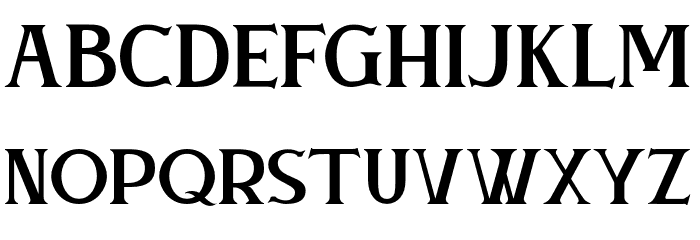 DELOVA Font LOWERCASE