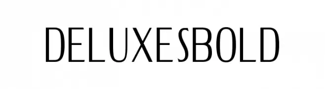 DELUXES BOLD  Frei Schriftart Herunterladen