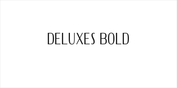DELUXES BOLD Logo