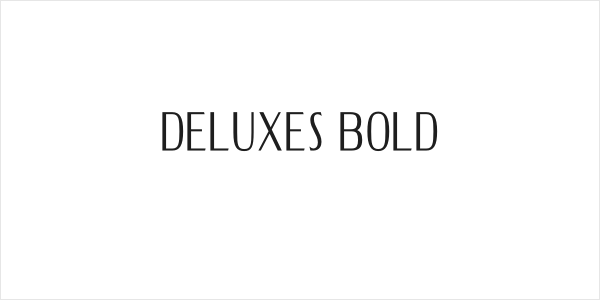 DELUXES BOLD Logo
