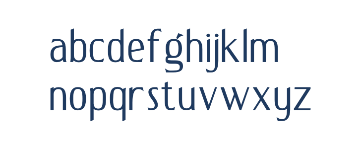 DELUXES BOLD Lowercase