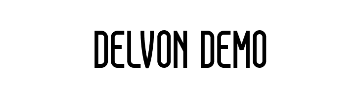 DELVON DEMO  Descarca Fonturi Gratis