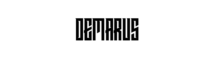 DEMARUS  font caratteri gratis
