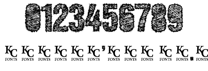 DEMENTO DEMO Font OTHER CHARS