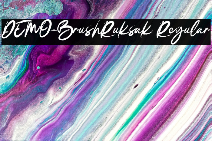 DEMO-BrushRuksak Regular Example 1