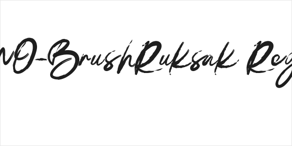 DEMO-BrushRuksak Regular Logo