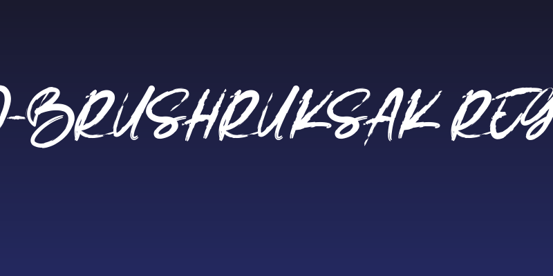 DEMO-BrushRuksak Regular Social Header