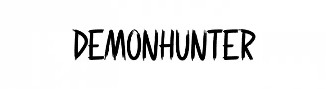 DEMON HUNTER  免费字体下载