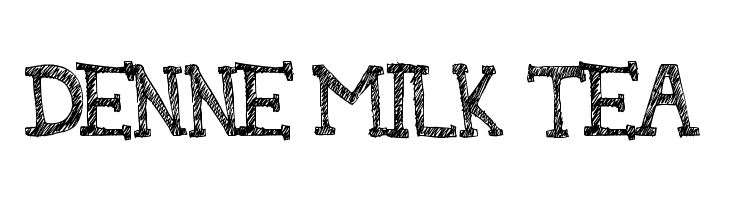 DENNE MILK TEA Font