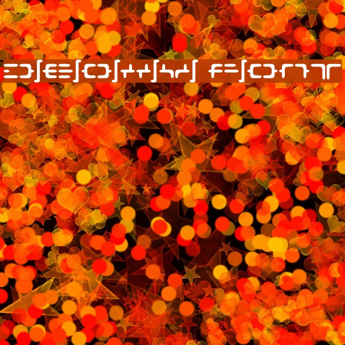 DEOXY Font examples