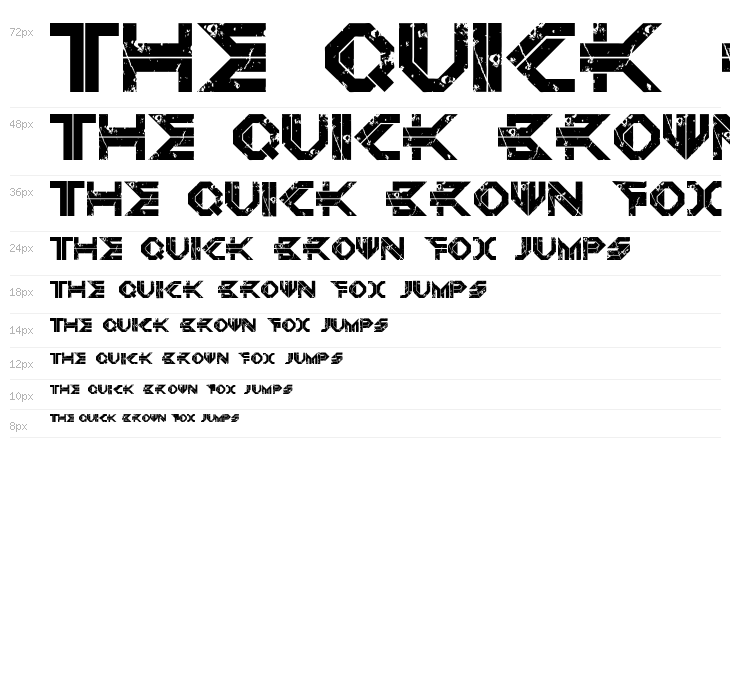 DEPLETED URANIUM Regular Waterfall