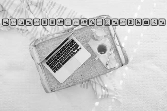 DEPRESSIVE ICONRegular Font examples