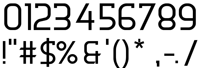 DERNIER Font OTHER CHARS