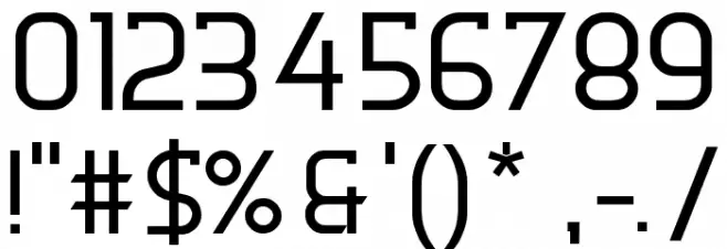 DERNIER Font OTHER CHARS