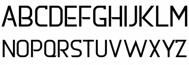 DERNIER Font Litere mari