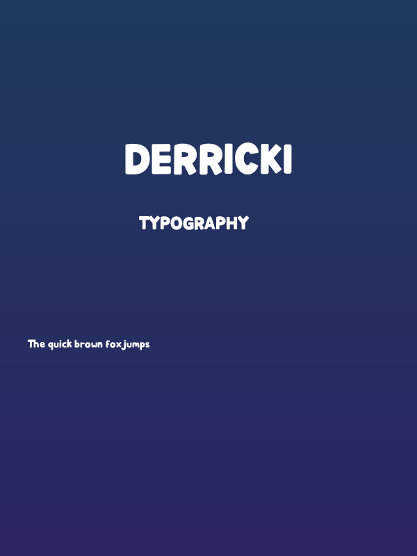 DERRICK1 Poster