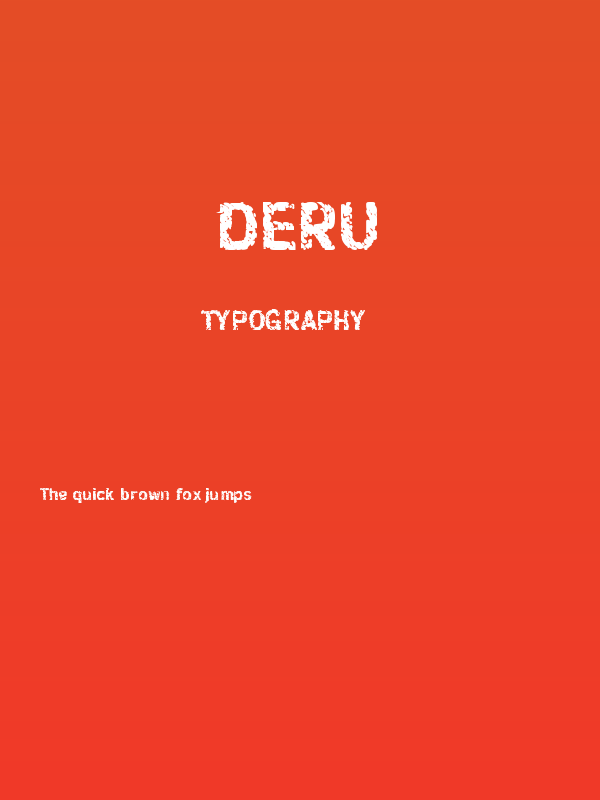 DERU Poster