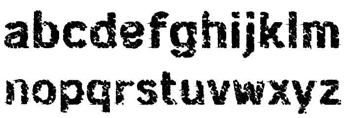 DERU Font LOWERCASE