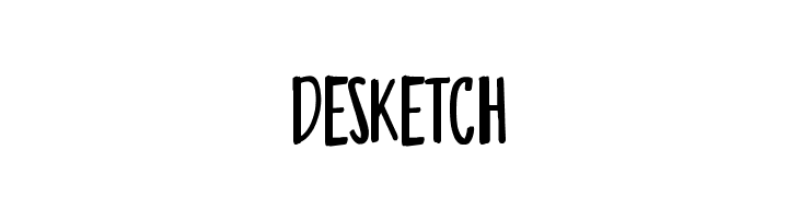 DESKETCH  font caratteri gratis
