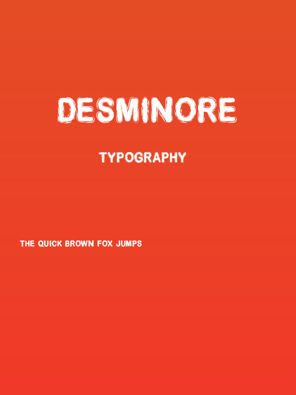 DESMINORE Poster