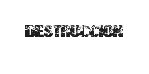 DESTRUCCION Logo